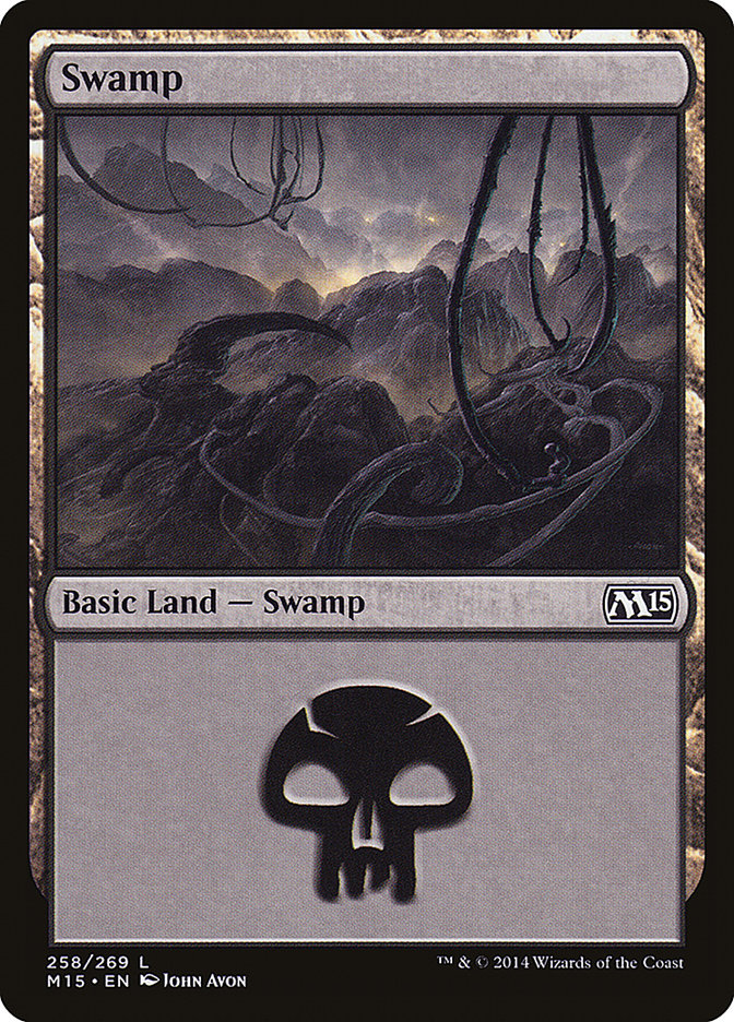 Swamp (#258) [Magic 2015] | The Gaming-Verse