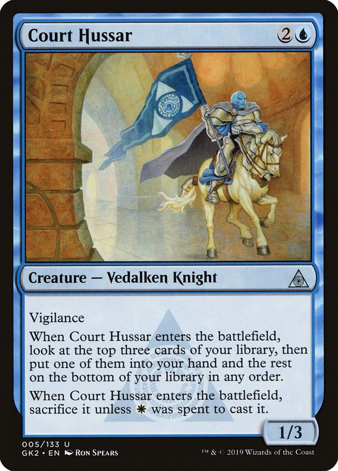 Court Hussar [Ravnica Allegiance Guild Kit] | The Gaming-Verse