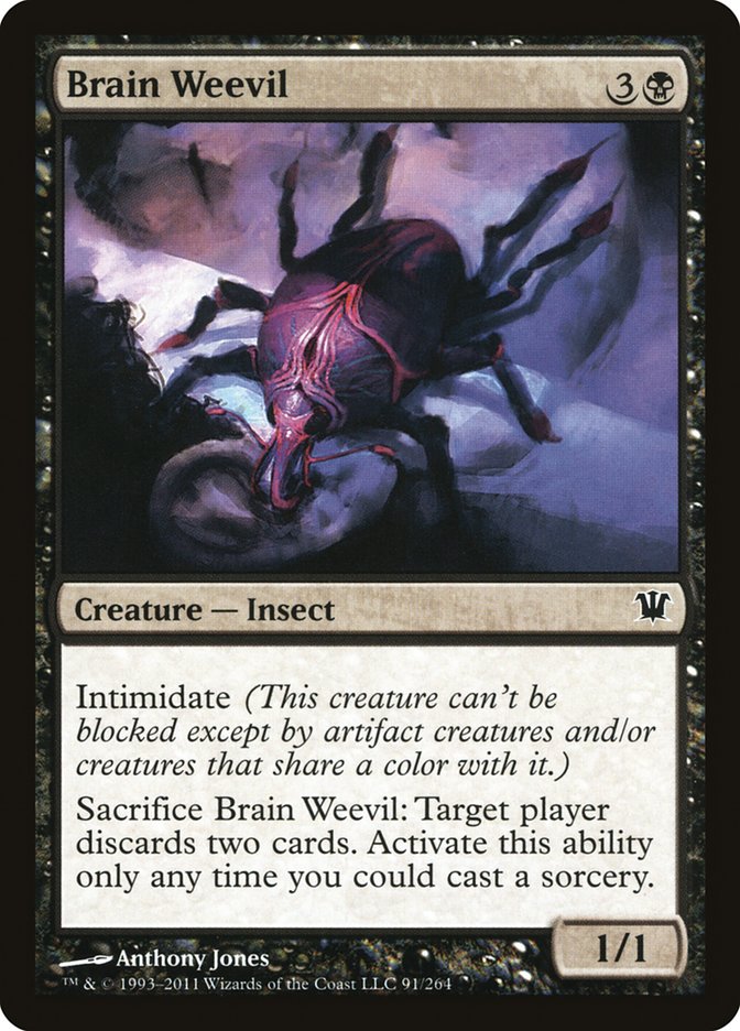 Brain Weevil [Innistrad] | The Gaming-Verse