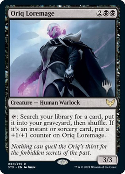 Oriq Loremage  (Promo Pack) [Strixhaven: School of Mages Promos] | The Gaming-Verse