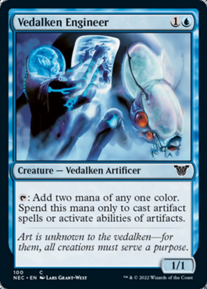 Vedalken Engineer [Kamigawa: Neon Dynasty Commander] | The Gaming-Verse