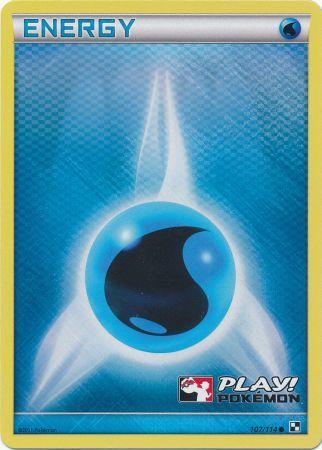 Water Energy (107/114) (Play Pokemon Promo) [Black & White: Base Set] | The Gaming-Verse