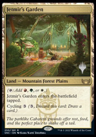 Jetmir's Garden (Promo Pack) [Streets of New Capenna Promos] | The Gaming-Verse