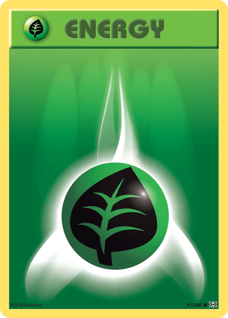 Grass Energy (91/108) [XY: Evolutions] | The Gaming-Verse