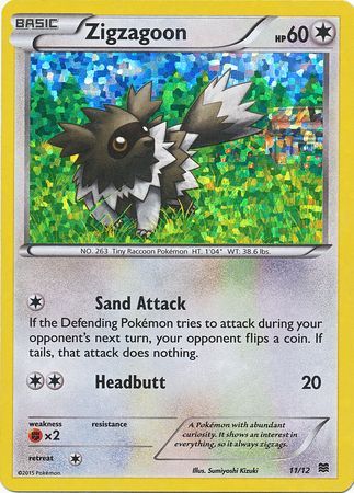 Zigzagoon (11/12) [McDonald's Promos: 2015 Collection] | The Gaming-Verse