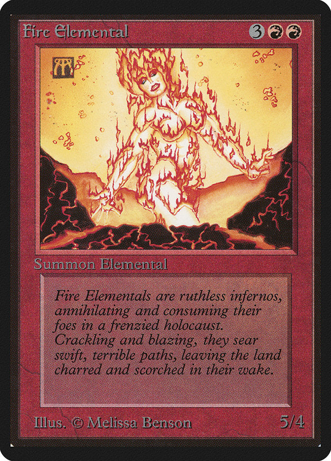 Fire Elemental [Limited Edition Beta] | The Gaming-Verse