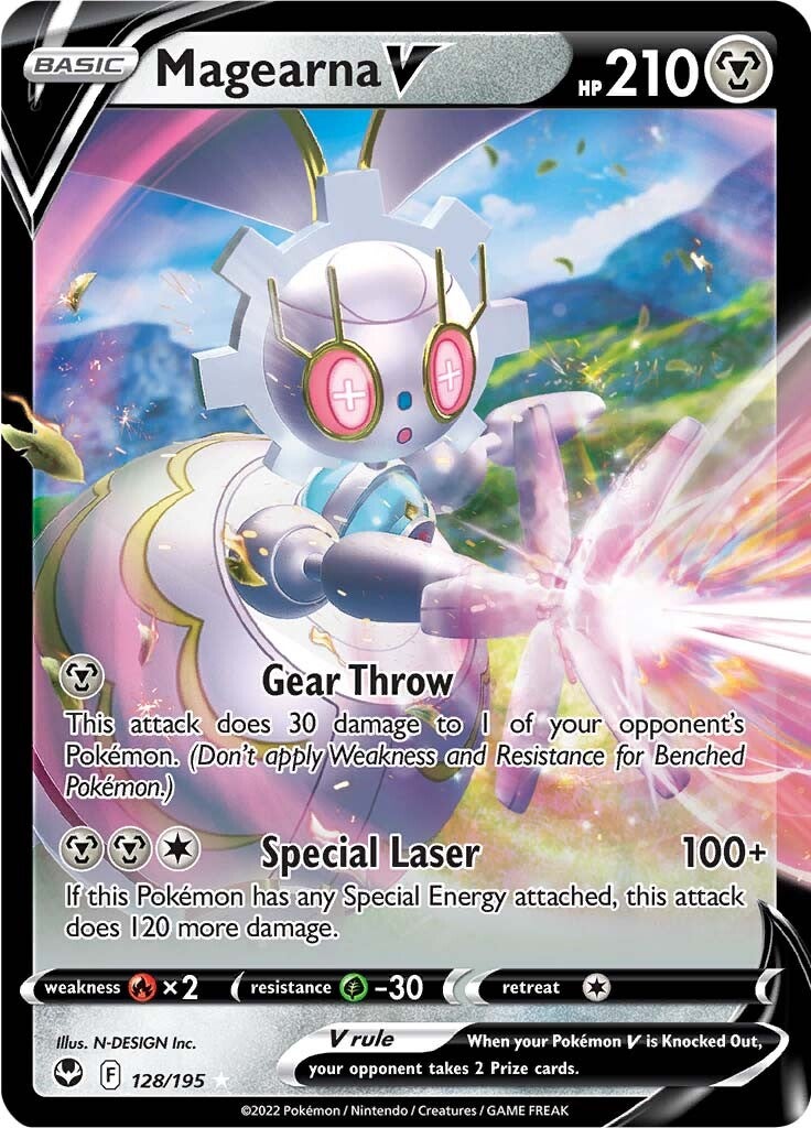 Magearna V (128/195) [Sword & Shield: Silver Tempest] | The Gaming-Verse