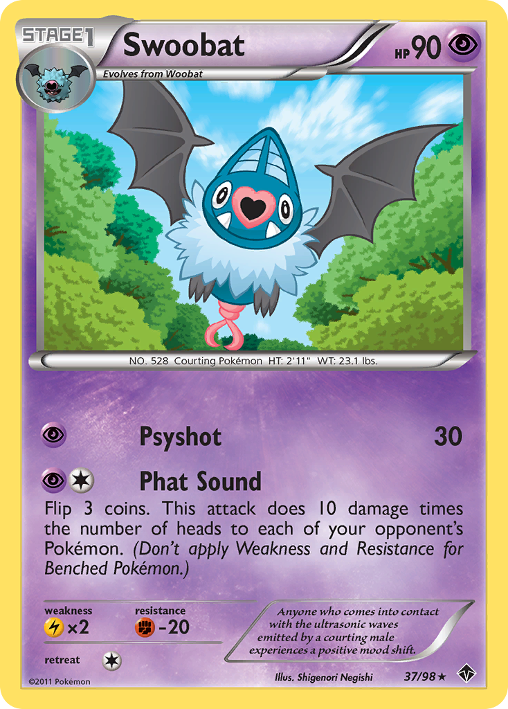 Swoobat (37/98) [Black & White: Emerging Powers] | The Gaming-Verse