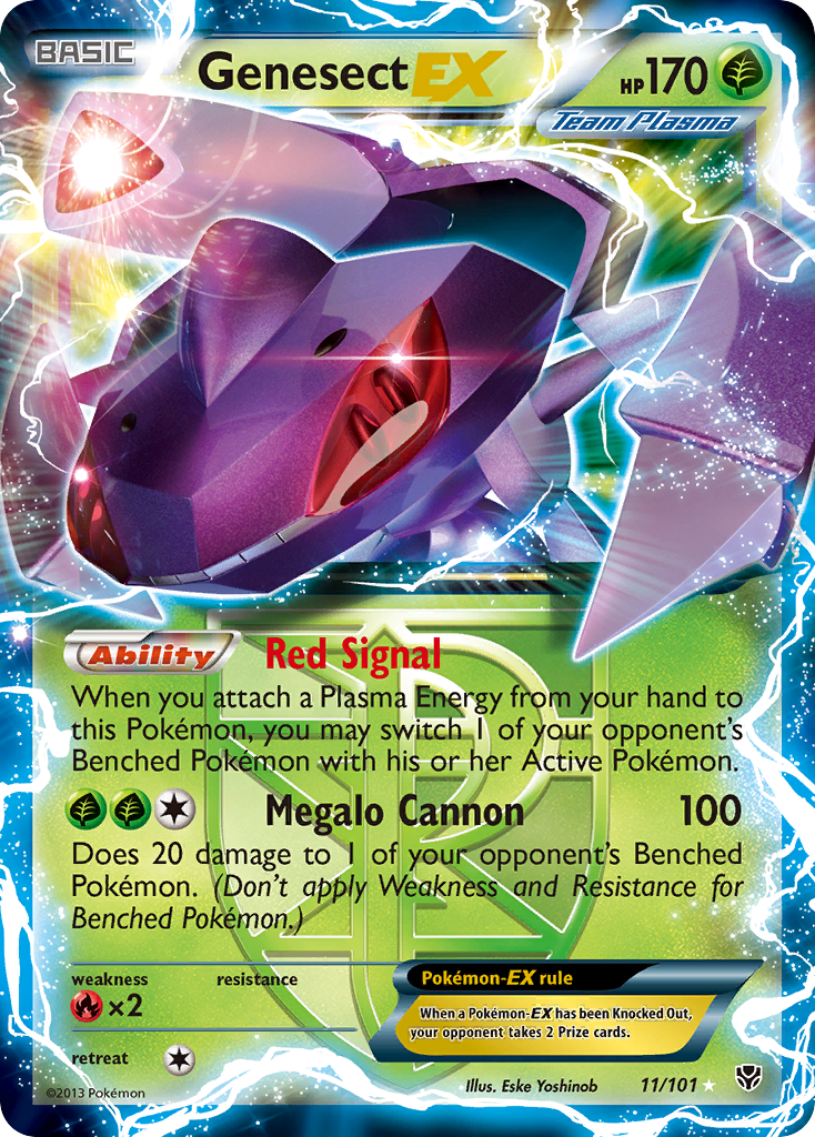 Genesect EX (11/101) [Black & White: Plasma Blast] | The Gaming-Verse