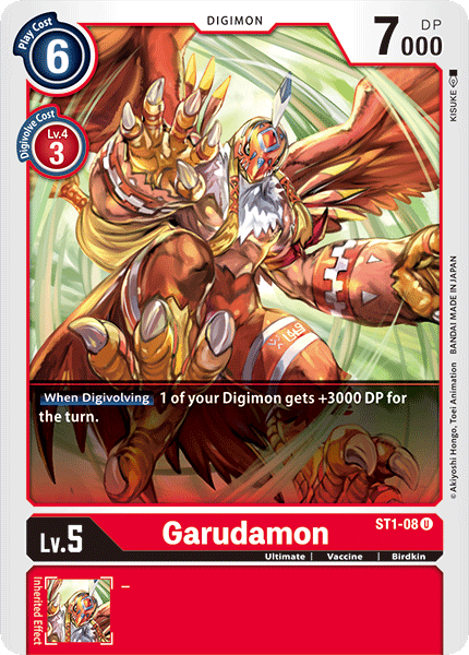 Garudamon [ST1-08] [Starter Deck: Gaia Red] | The Gaming-Verse