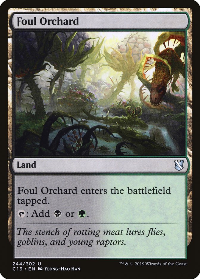 Foul Orchard [Commander 2019] | The Gaming-Verse