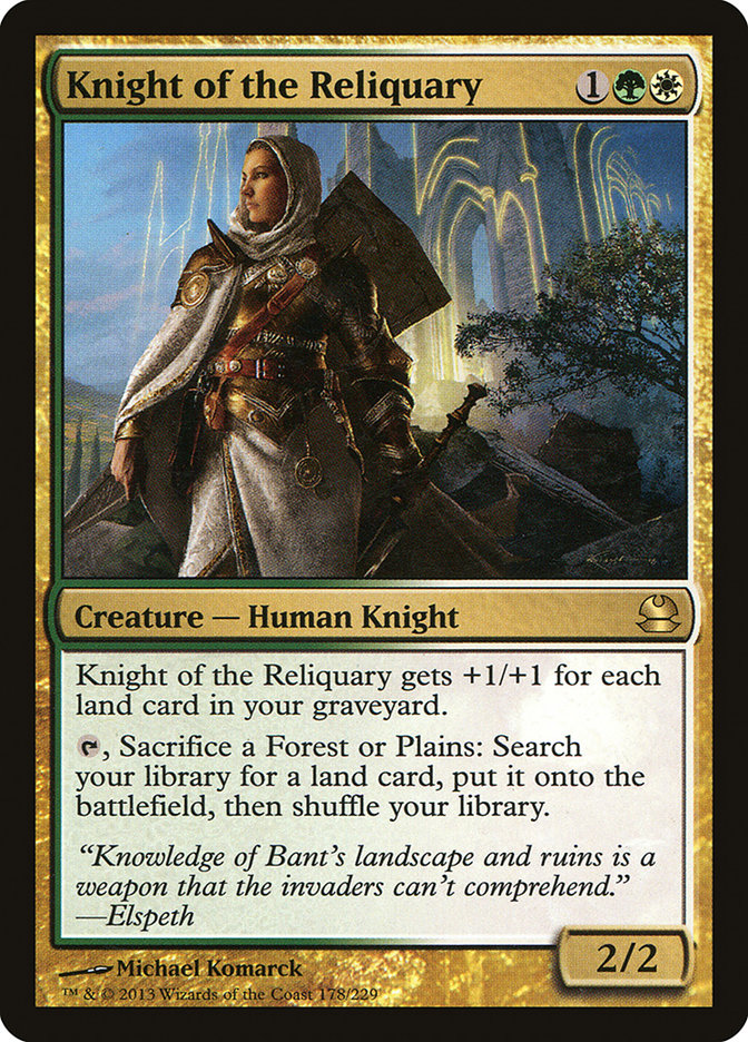 Knight of the Reliquary [Modern Masters] | The Gaming-Verse