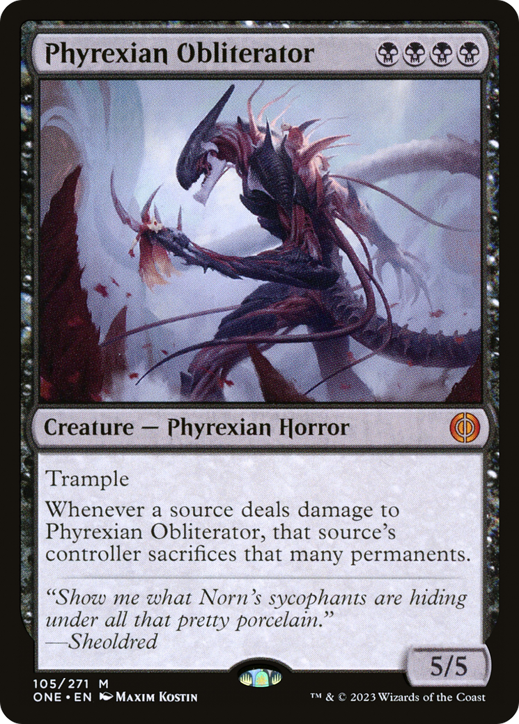 Phyrexian Obliterator [Phyrexia: All Will Be One] | The Gaming-Verse