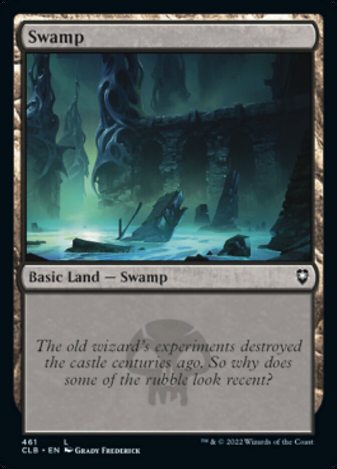 Swamp (461) [Commander Legends: Battle for Baldur's Gate] | The Gaming-Verse