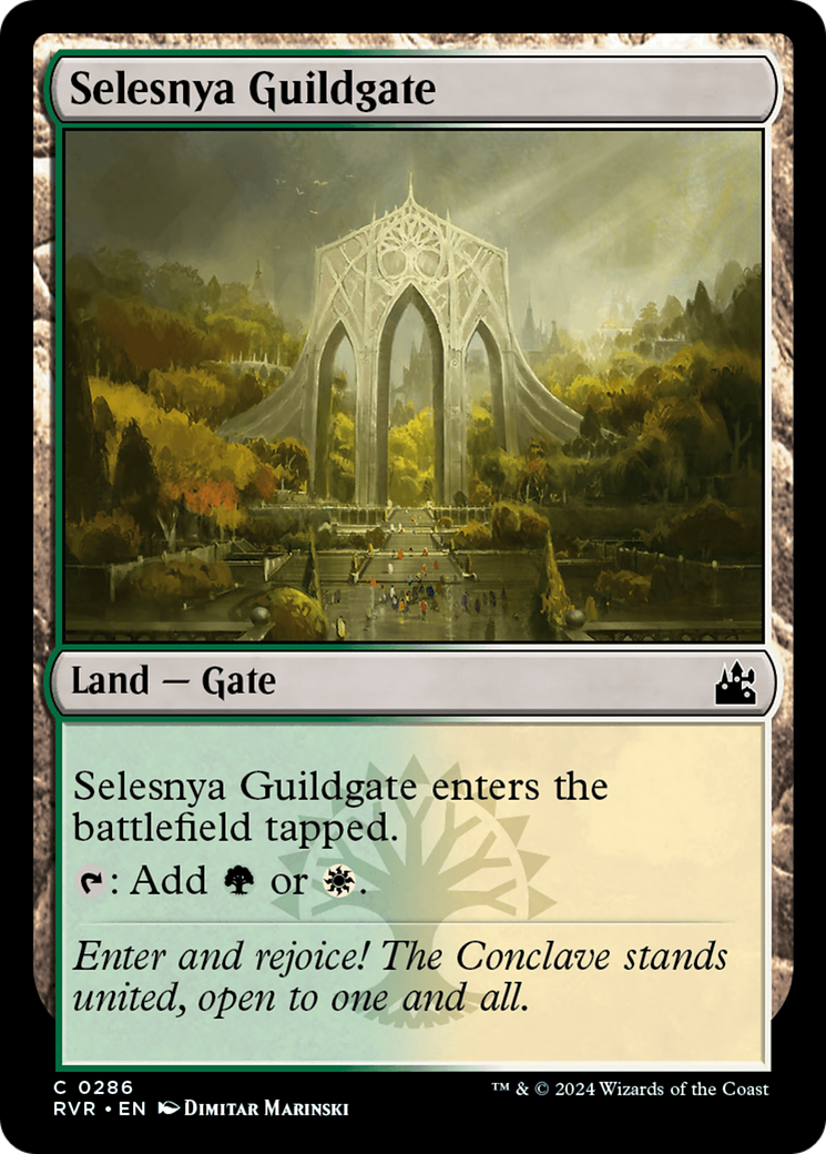 Selesnya Guildgate [Ravnica Remastered] | The Gaming-Verse