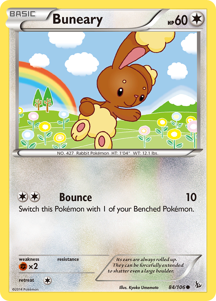 Buneary (84/106) [XY: Flashfire] | The Gaming-Verse