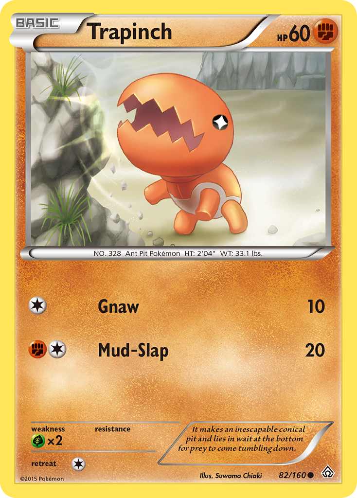 Trapinch (82/160) [XY: Primal Clash] | The Gaming-Verse