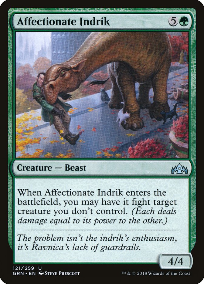 Affectionate Indrik [Guilds of Ravnica] | The Gaming-Verse