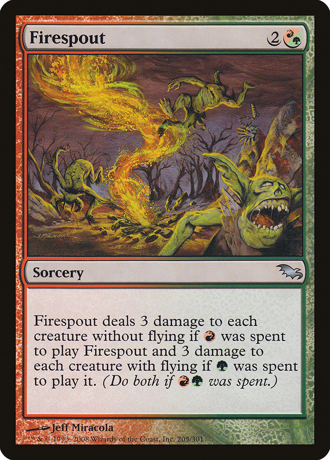 Firespout [Shadowmoor] | The Gaming-Verse