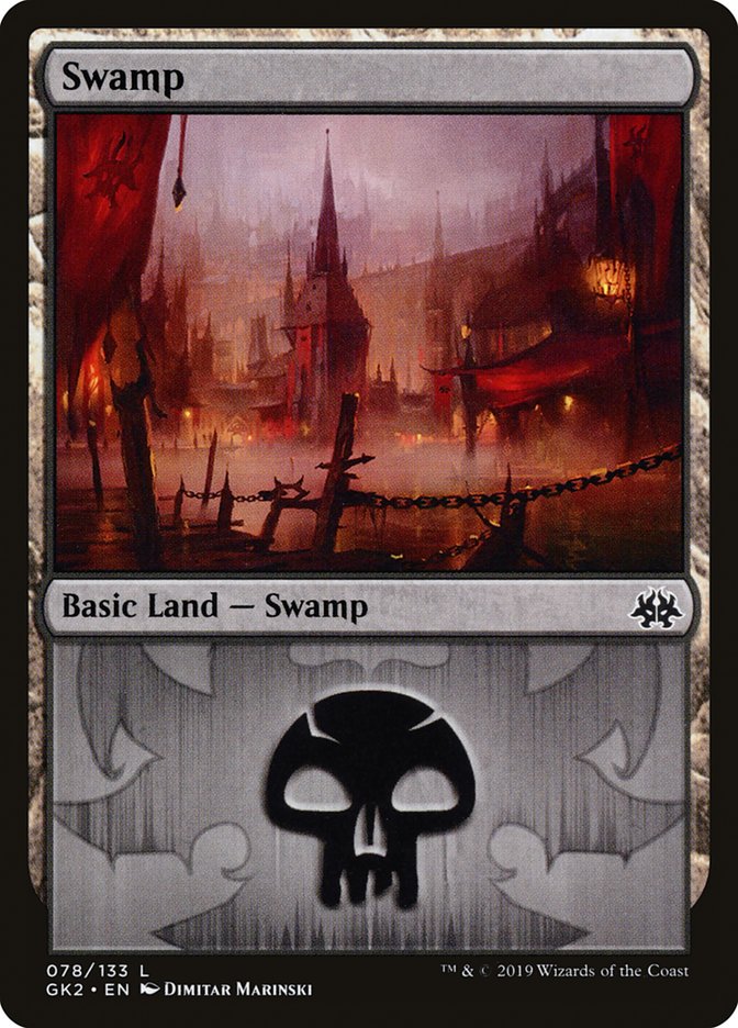 Swamp (78) [Ravnica Allegiance Guild Kit] | The Gaming-Verse