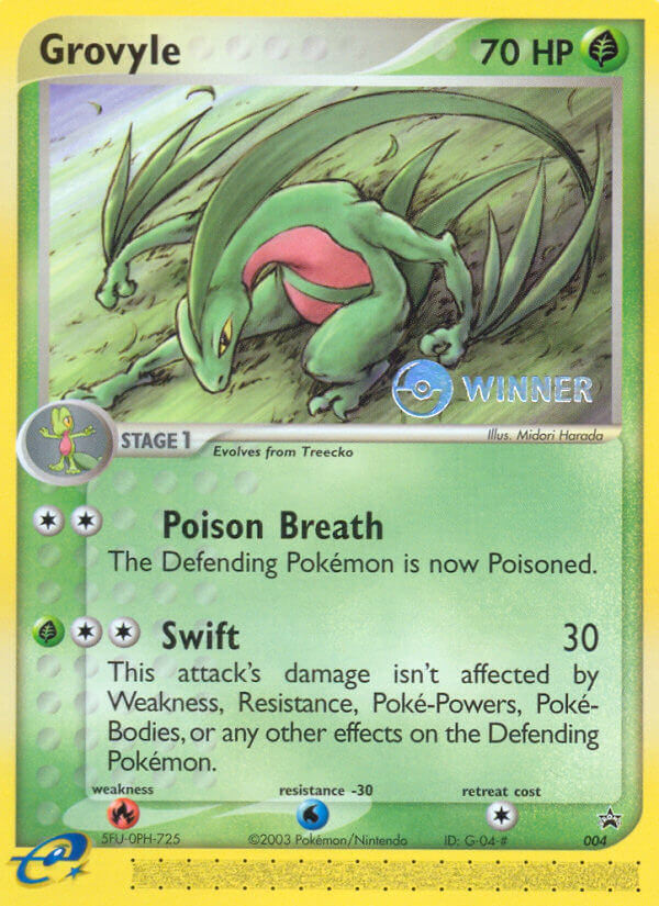 Grovyle (004) [Nintendo: Black Star Promos] | The Gaming-Verse