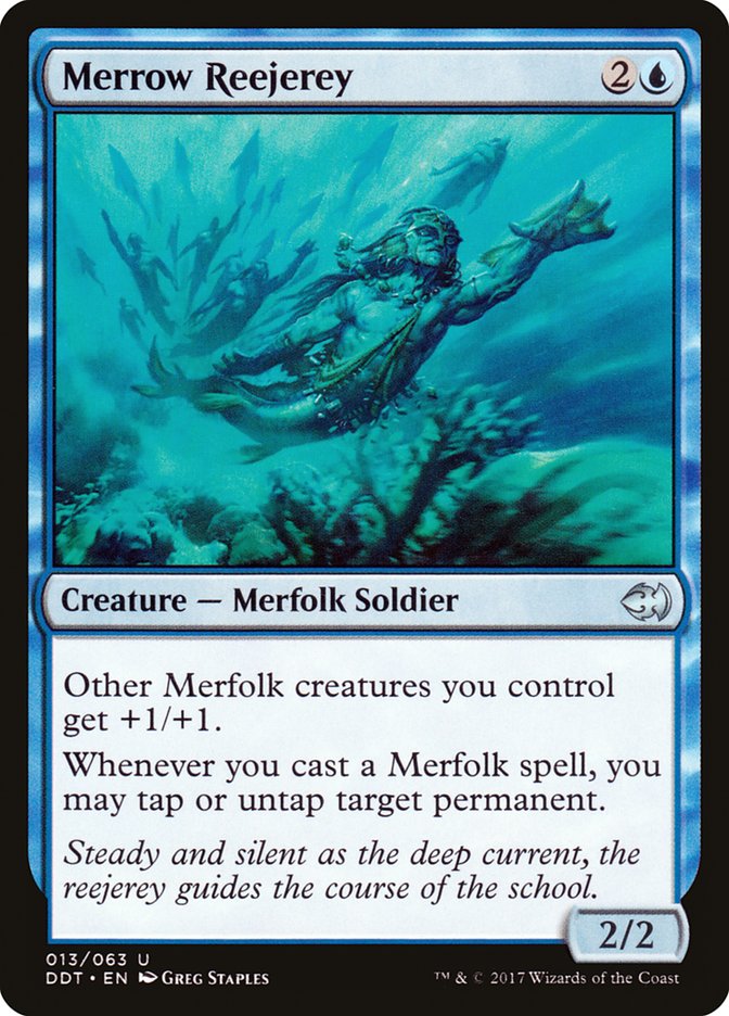 Merrow Reejerey [Duel Decks: Merfolk vs. Goblins] | The Gaming-Verse