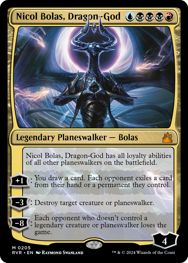 Nicol Bolas, Dragon-God [Ravnica Remastered] | The Gaming-Verse