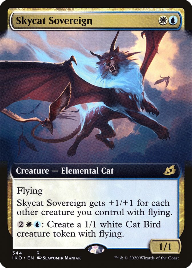 Skycat Sovereign (Extended Art) [Ikoria: Lair of Behemoths] | The Gaming-Verse