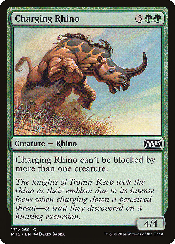 Charging Rhino [Magic 2015] | The Gaming-Verse
