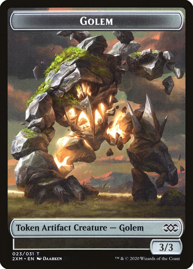 Golem Token [Double Masters] | The Gaming-Verse