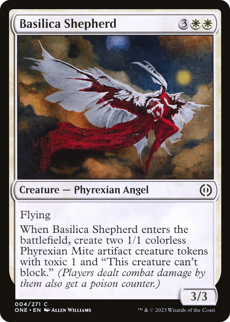 Basilica Shepherd [Phyrexia: All Will Be One] | The Gaming-Verse