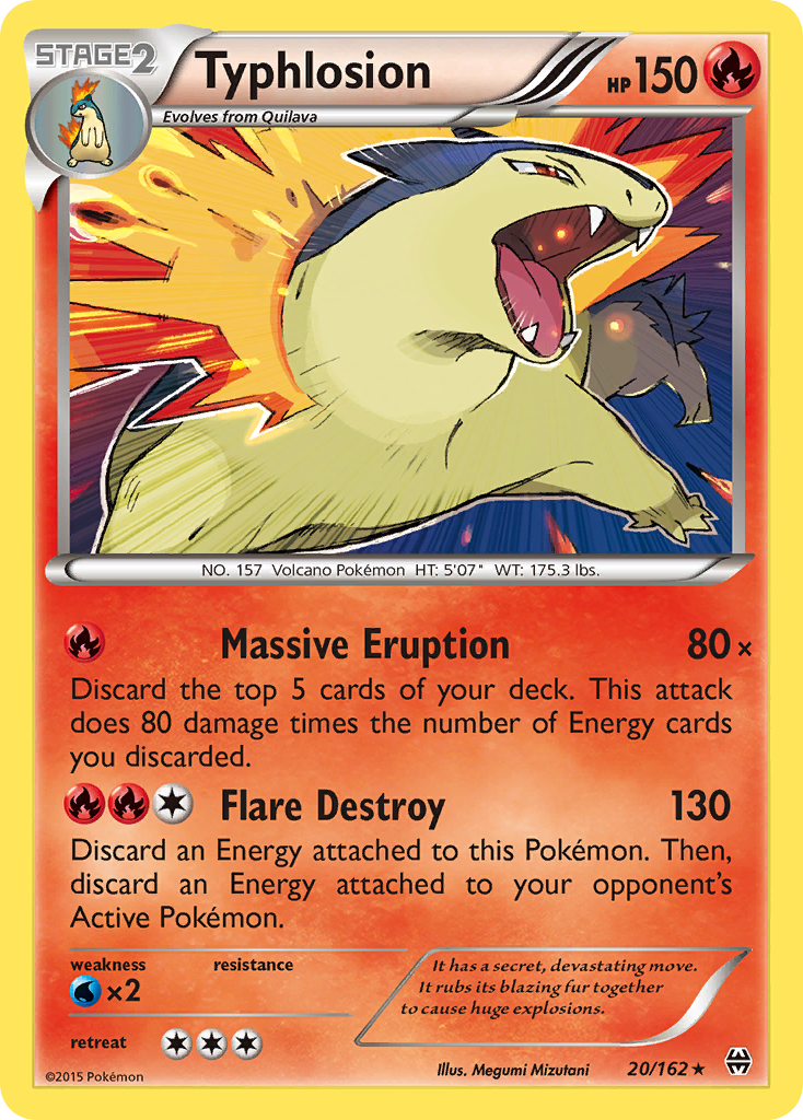 Typhlosion (20/162) [XY: BREAKthrough] | The Gaming-Verse