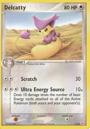 Delcatty (3/10) [EX: Trainer Kit - Latias] | The Gaming-Verse