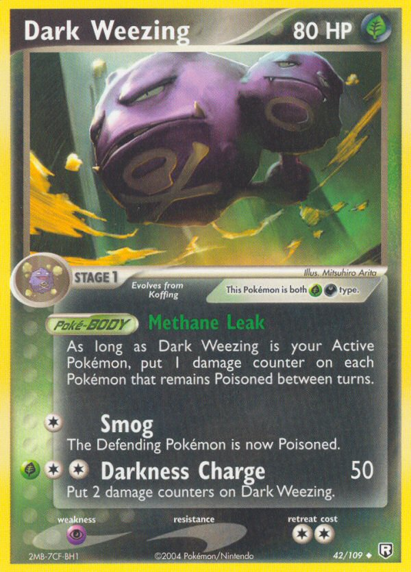 Dark Weezing (42/109) [EX: Team Rocket Returns] | The Gaming-Verse