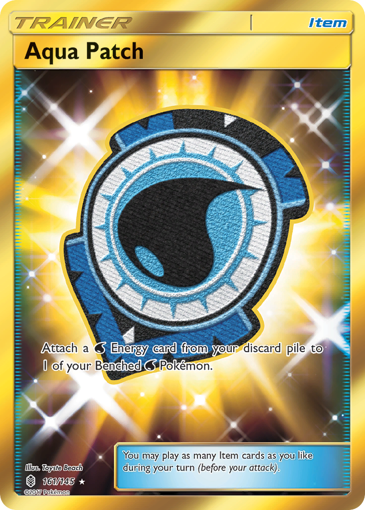 Aqua Patch (161/145) [Sun & Moon: Guardians Rising] | The Gaming-Verse