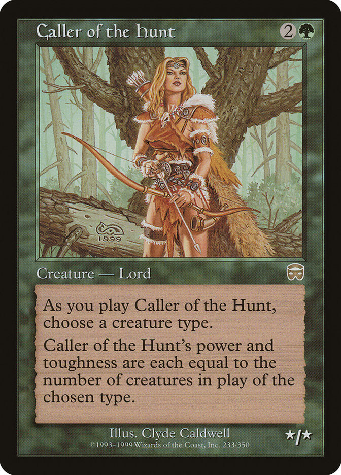 Caller of the Hunt [Mercadian Masques] | The Gaming-Verse