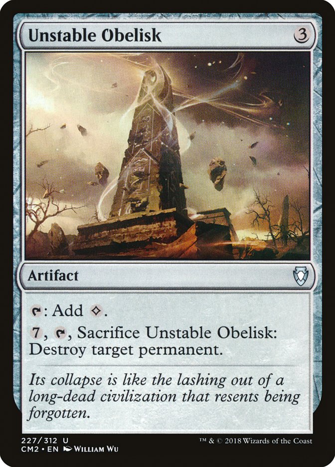 Unstable Obelisk [Commander Anthology Volume II] | The Gaming-Verse