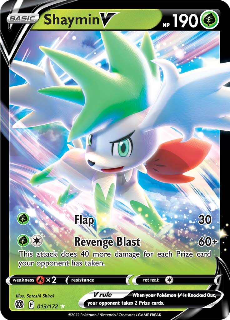 Shaymin V (013/172) [Sword & Shield: Brilliant Stars] | The Gaming-Verse