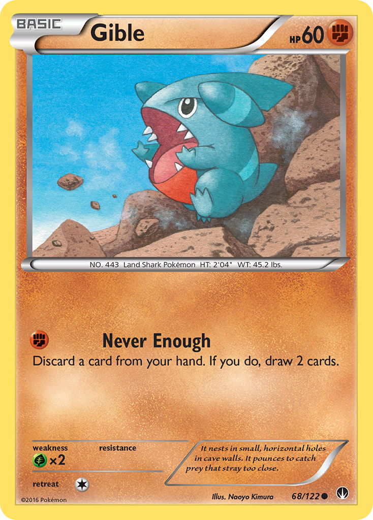 Gible (68/122) [XY: BREAKpoint] | The Gaming-Verse