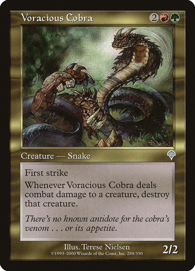 Voracious Cobra [Invasion] | The Gaming-Verse