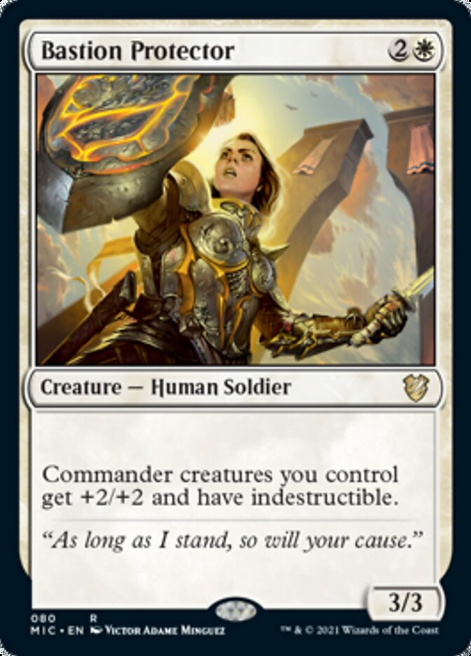 Bastion Protector [Innistrad: Midnight Hunt Commander] | The Gaming-Verse