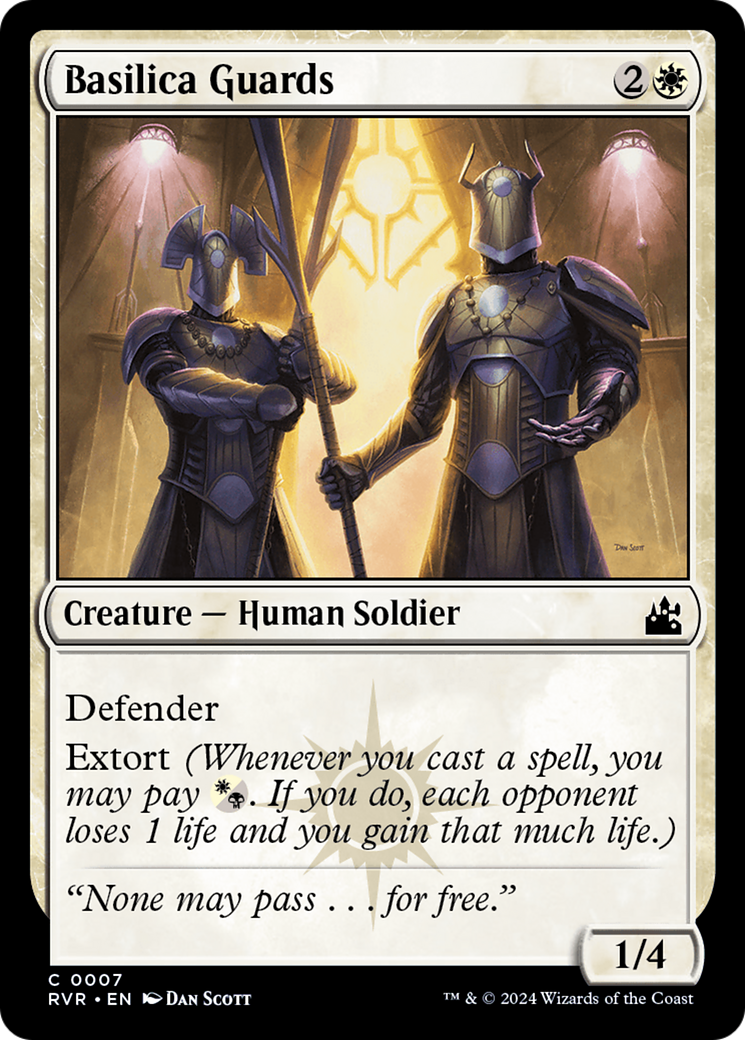 Basilica Guards [Ravnica Remastered] | The Gaming-Verse