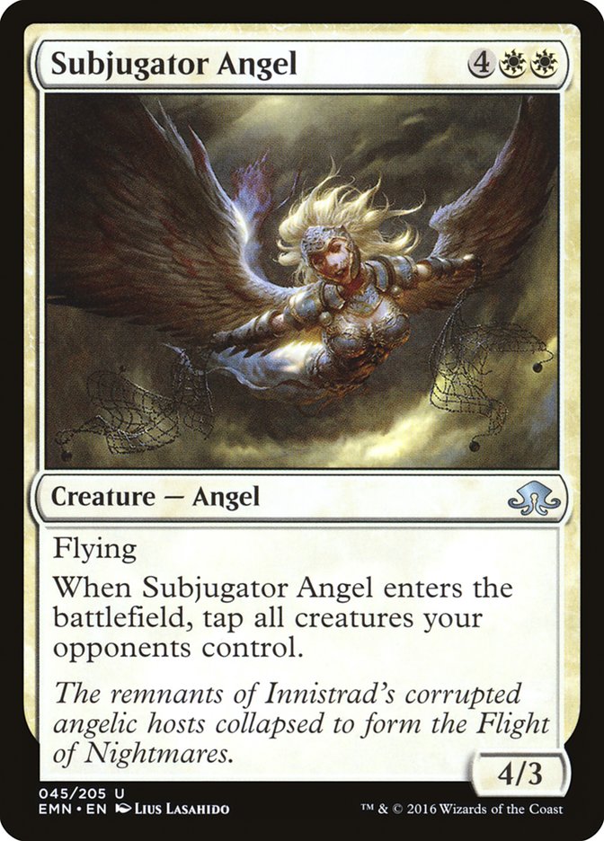 Subjugator Angel [Eldritch Moon] | The Gaming-Verse