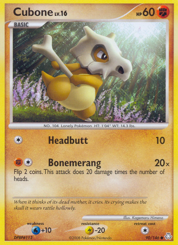 Cubone (90/146) [Diamond & Pearl: Legends Awakened] | The Gaming-Verse