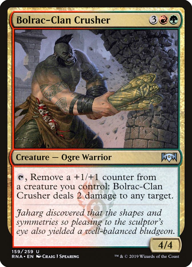 Bolrac-Clan Crusher [Ravnica Allegiance] | The Gaming-Verse