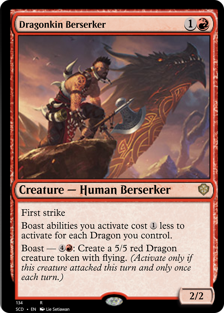 Dragonkin Berserker [Starter Commander Decks] | The Gaming-Verse