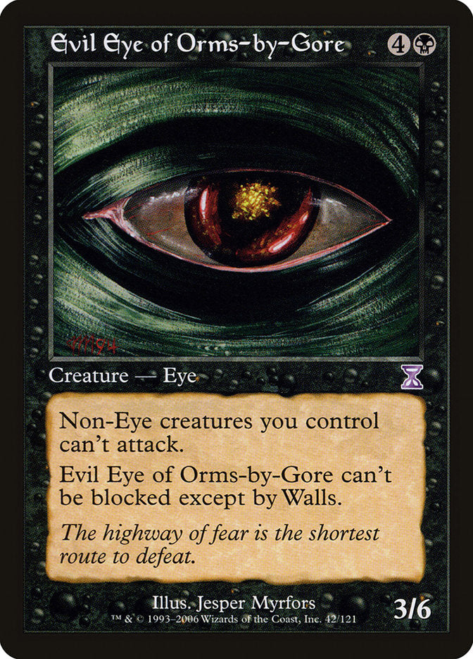 Evil Eye of Orms-by-Gore [Time Spiral Timeshifted] | The Gaming-Verse