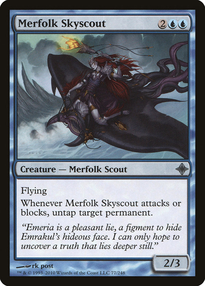 Merfolk Skyscout [Rise of the Eldrazi] | The Gaming-Verse