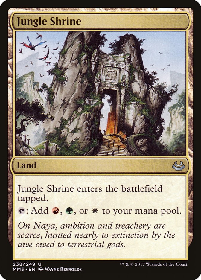 Jungle Shrine [Modern Masters 2017] | The Gaming-Verse