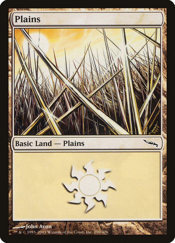 Plains (#290) [Mirrodin] | The Gaming-Verse